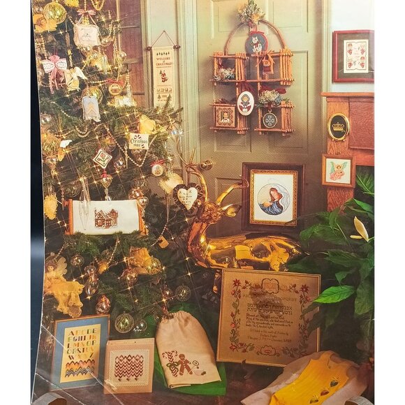 Just Cross Stitch Magazine November December 1988 Special Holiday Issue Vintage - Picture 2 of 2